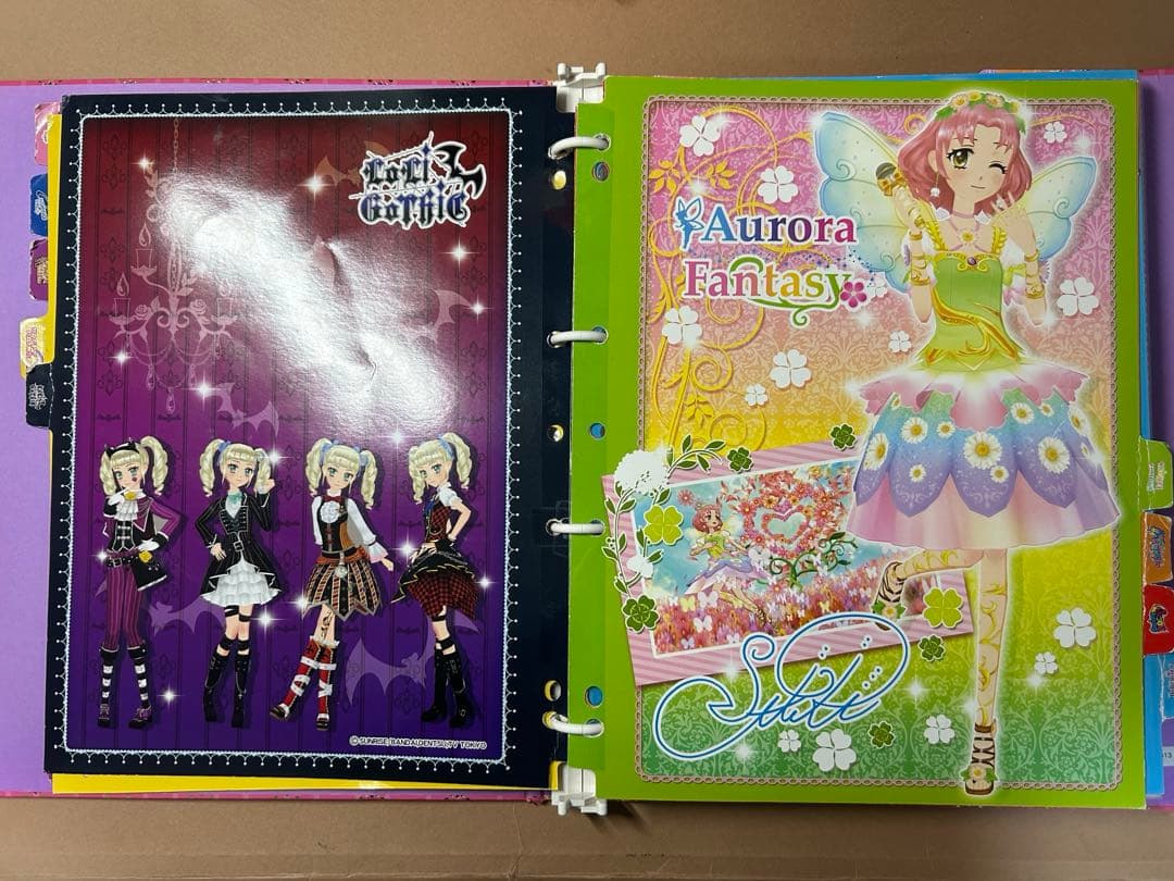 アイカツ 9ポケットバインダー＆カード49枚
