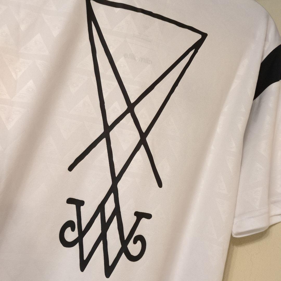 美品 adidas x welcome skateboards ゲームシャツ