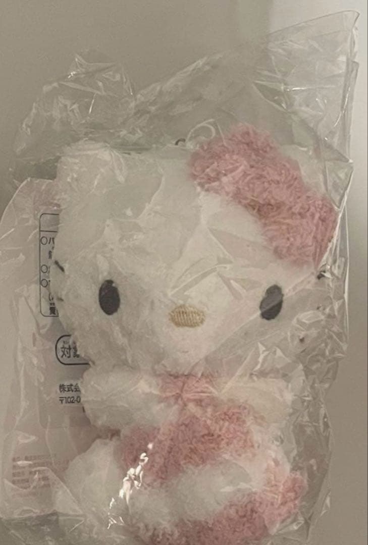 【おまけ付】サンリオ ハローキティ ぬいぐるみ キーホルダー　ジェラピケ　ピンク