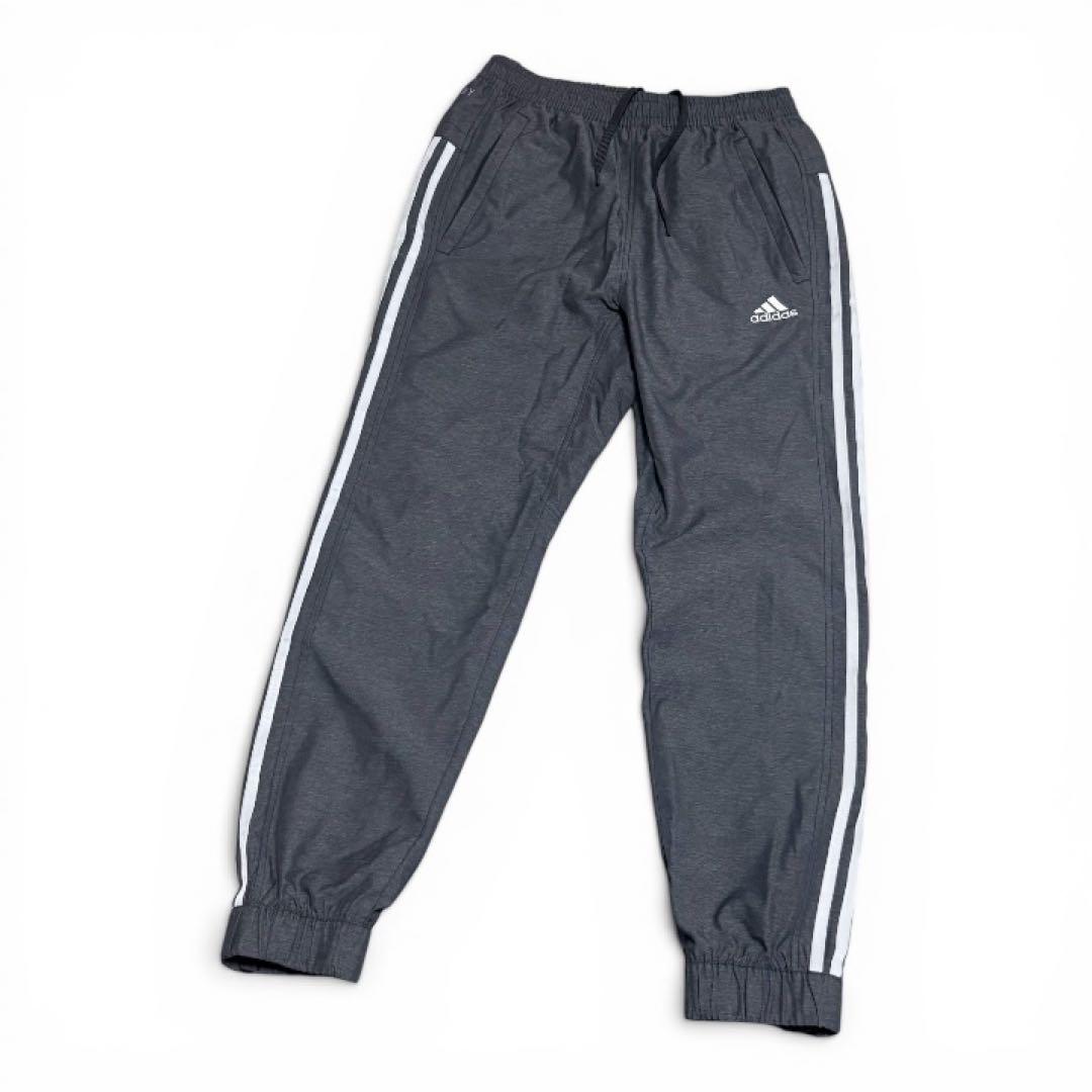 adidas アディダス ウインドブレーカー 上下セット グレー Mサイズ