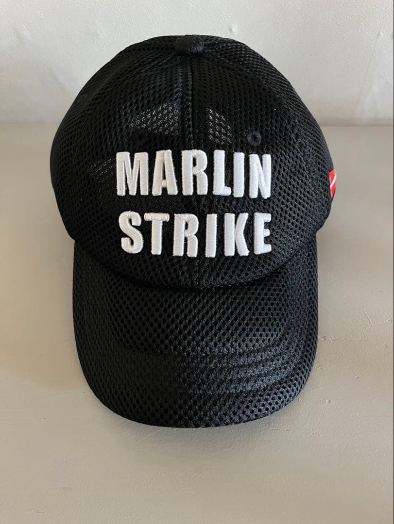 muta marine ムータ ゴルフ ショートブリムメッシュキャップ　ブラック