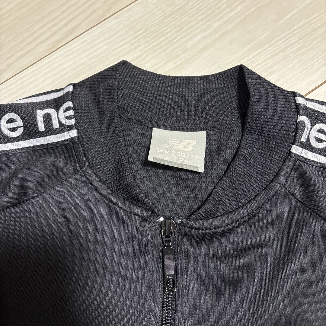 New Balance ジャージセット ブラック
