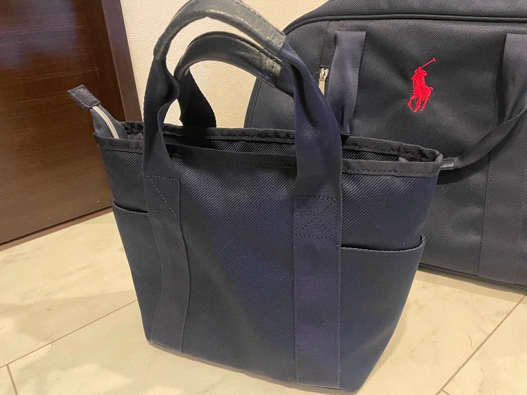 【美品】POLO RALPH LAUREN ボストンバッグ＋トートバッグ