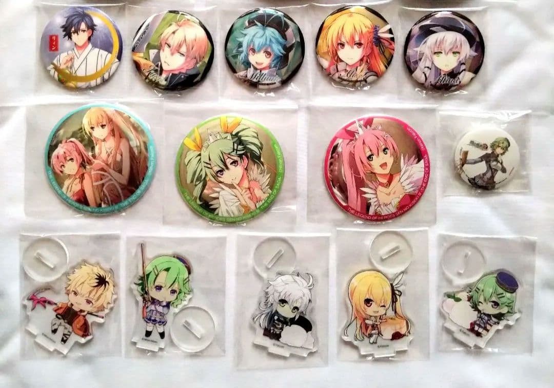 軌跡シリーズ 閃の軌跡 創の軌跡 額装・アクスタ・缶バッジ・カード 37点セット