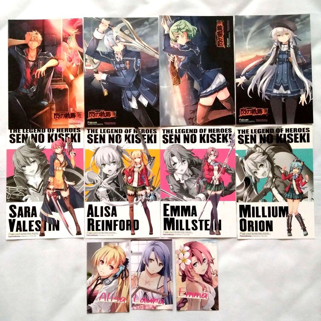 軌跡シリーズ 閃の軌跡 創の軌跡 額装・アクスタ・缶バッジ・カード 37点セット