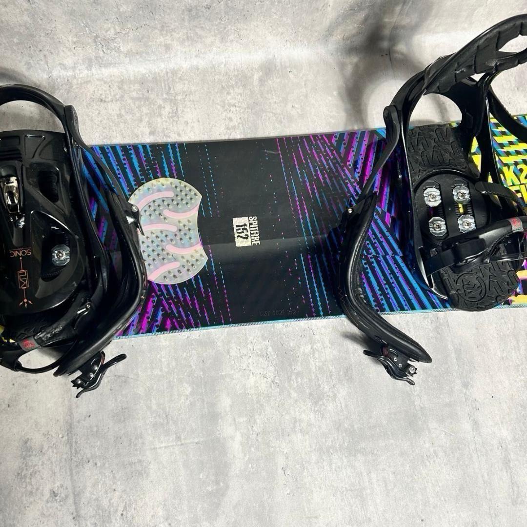 スノボセット K2 スプリットファイア スノーボード 板 152 初心者 メンズ