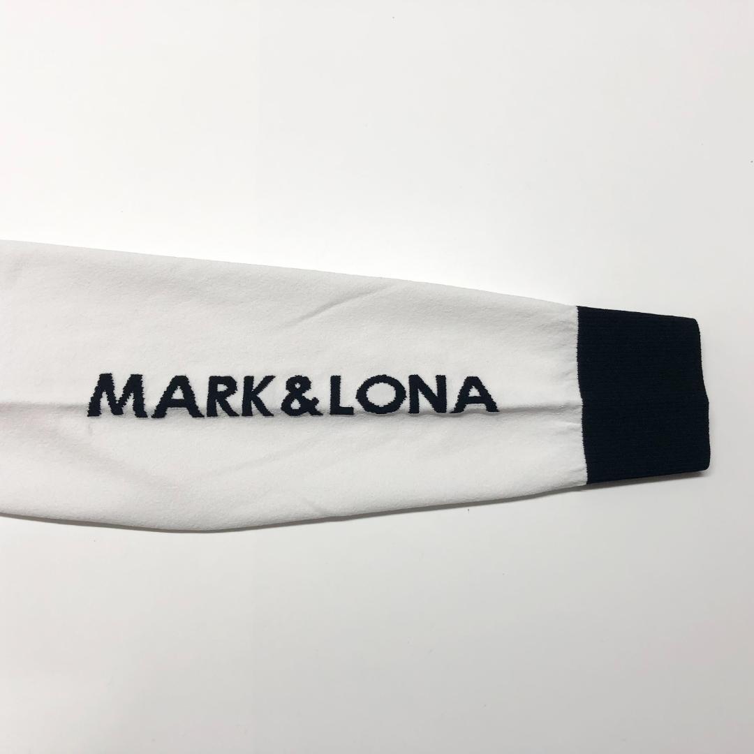 ○★新品未使用　MARK&LONA　マークアンドロナ　カーディガン　48　白
