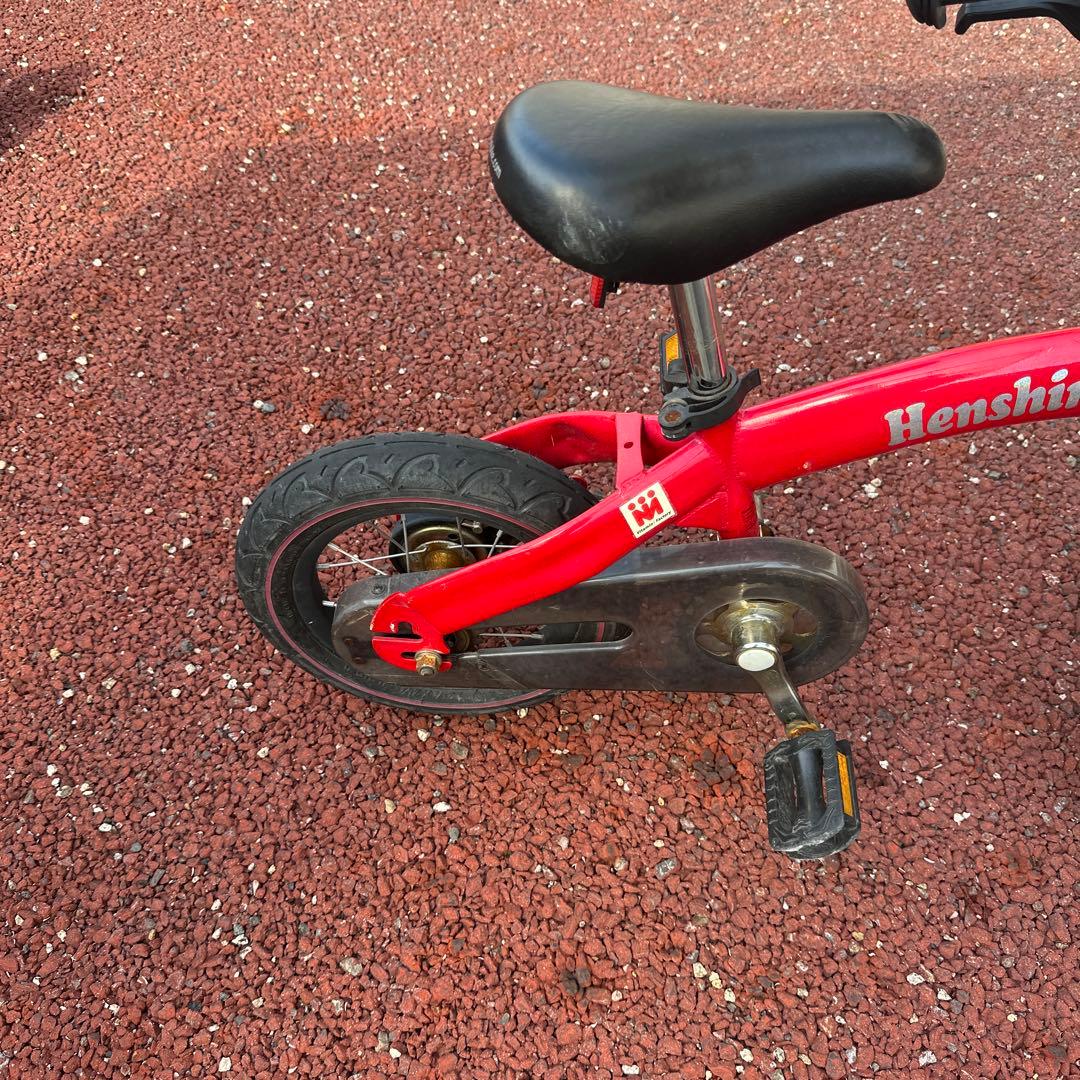 Henshin 幼児用自転車 赤