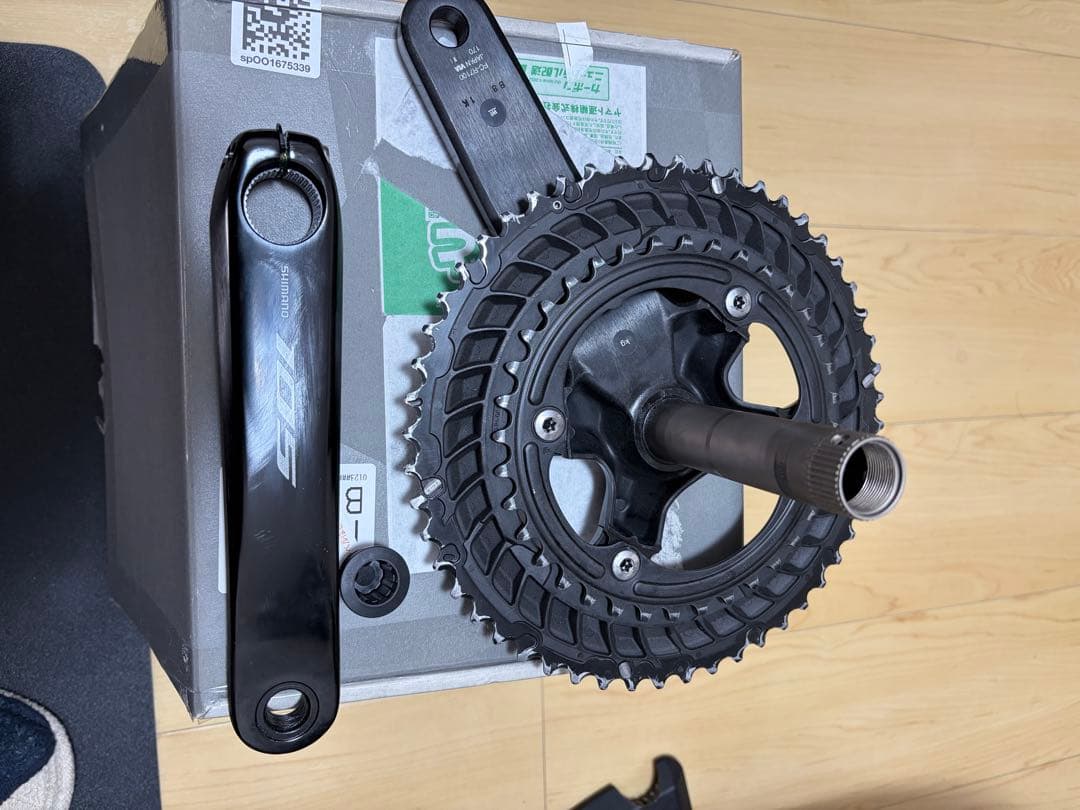 shimano FC-7100 52-36t 170mm 4iiiiパワーメータ