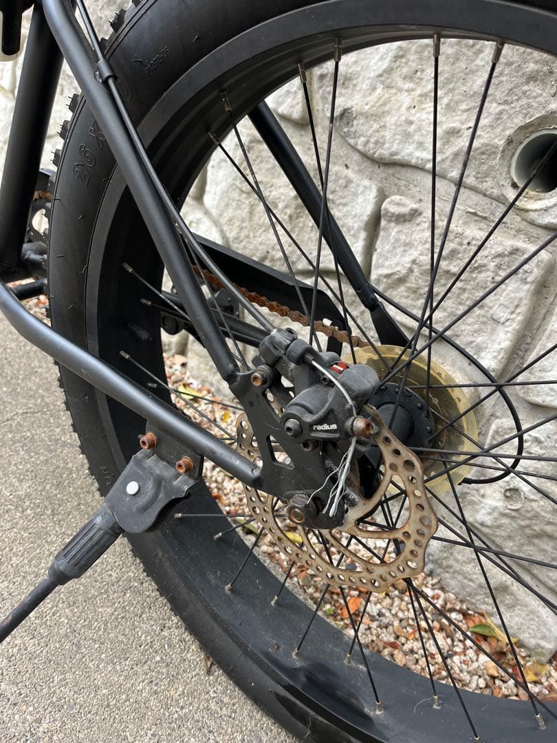 【引き取り限定】TXED ファットバイク ビーチクルーザー BMX 自転車