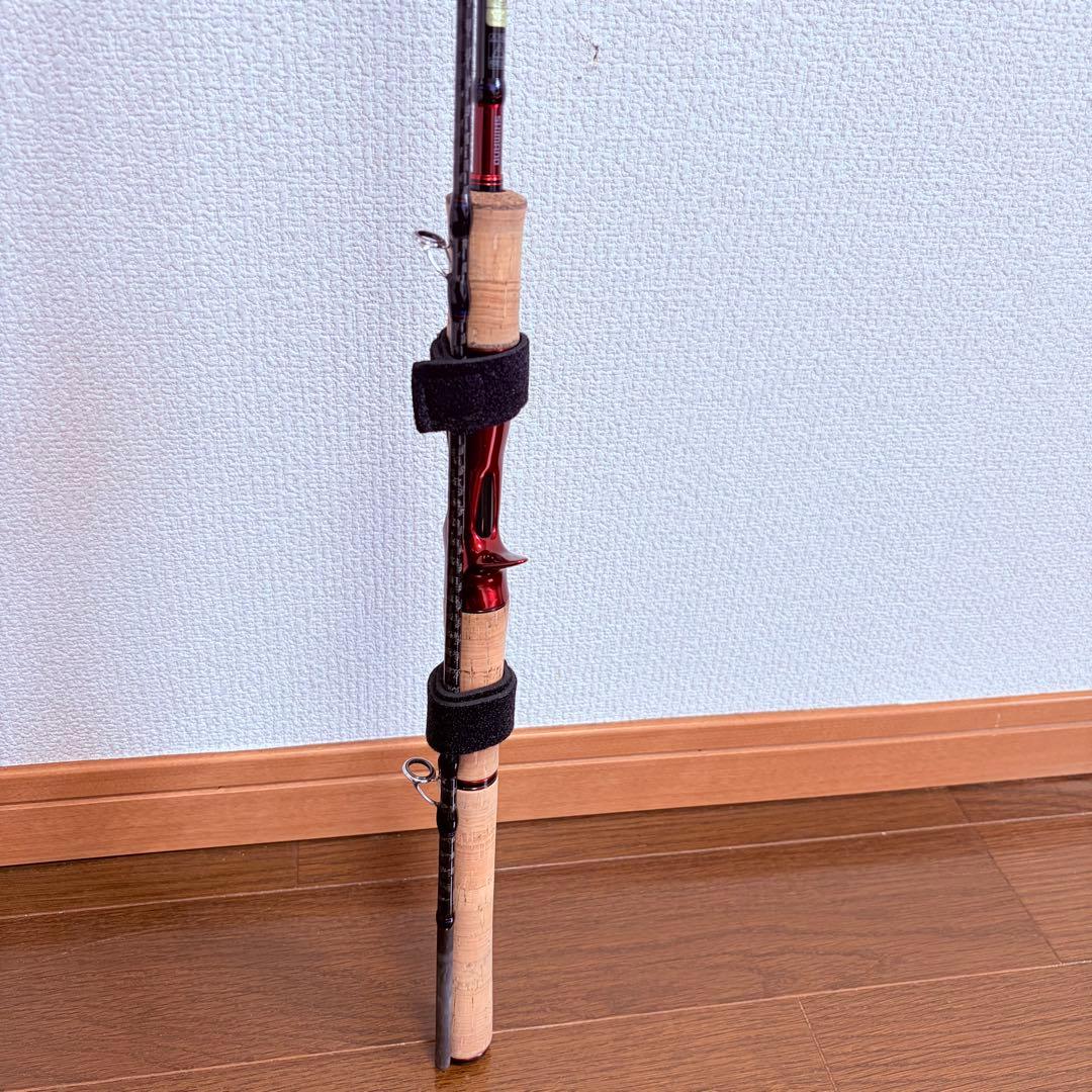 19 Scorpion バスロッド 1652R-2 ロッドケース付き 釣竿