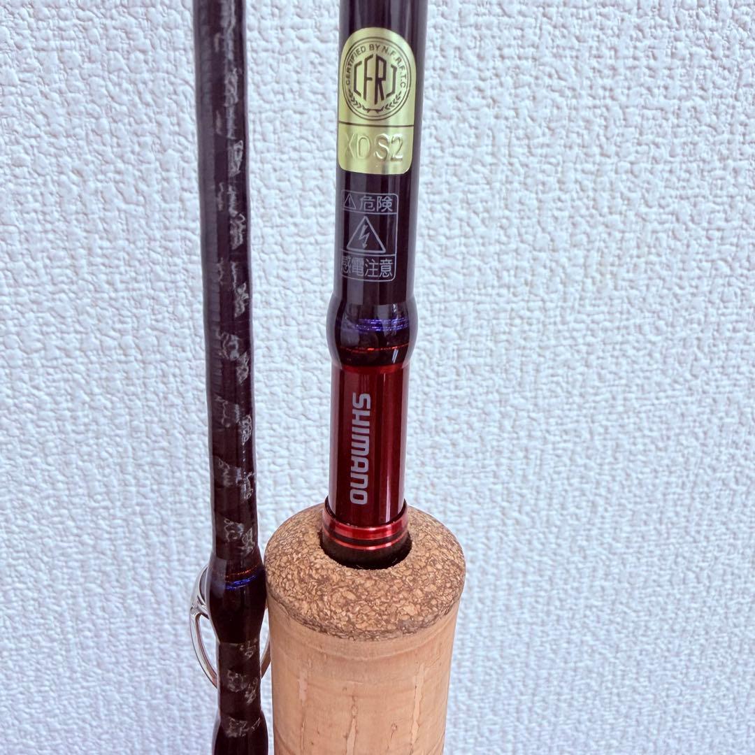 19 Scorpion バスロッド 1652R-2 ロッドケース付き 釣竿