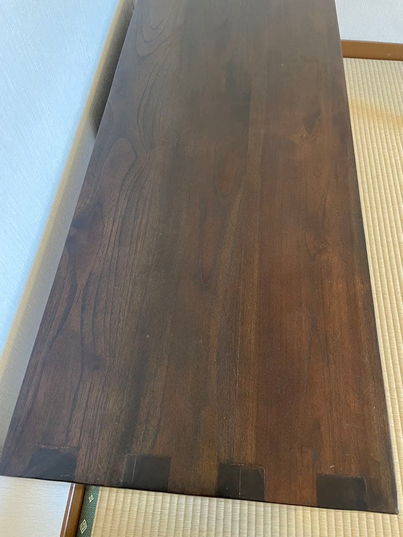 アジアン家具 ローボード 100cm 無垢風 4段引出し