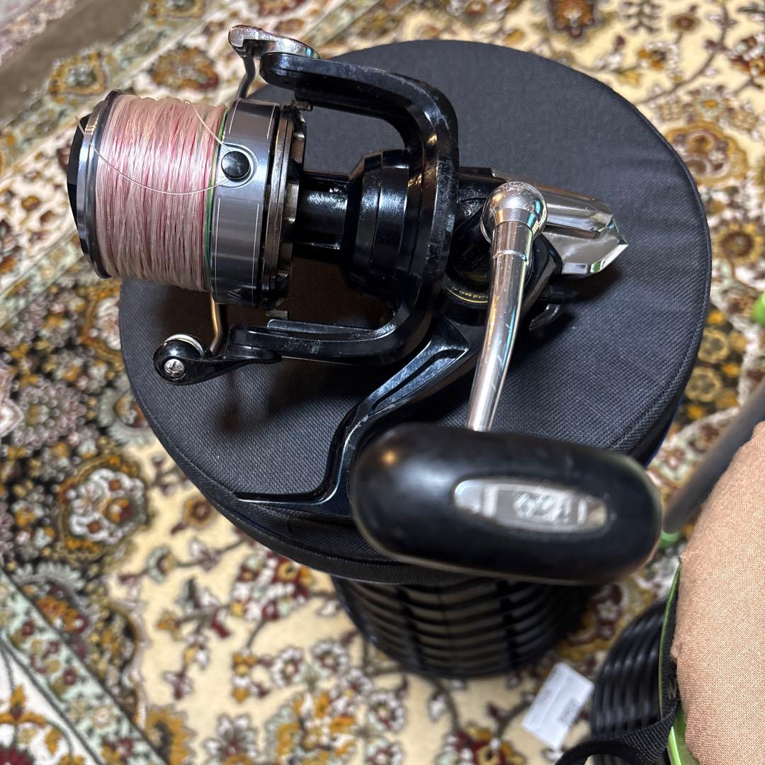 スピニングリール セット ダイワクロスキャスト4000qd 他4セット