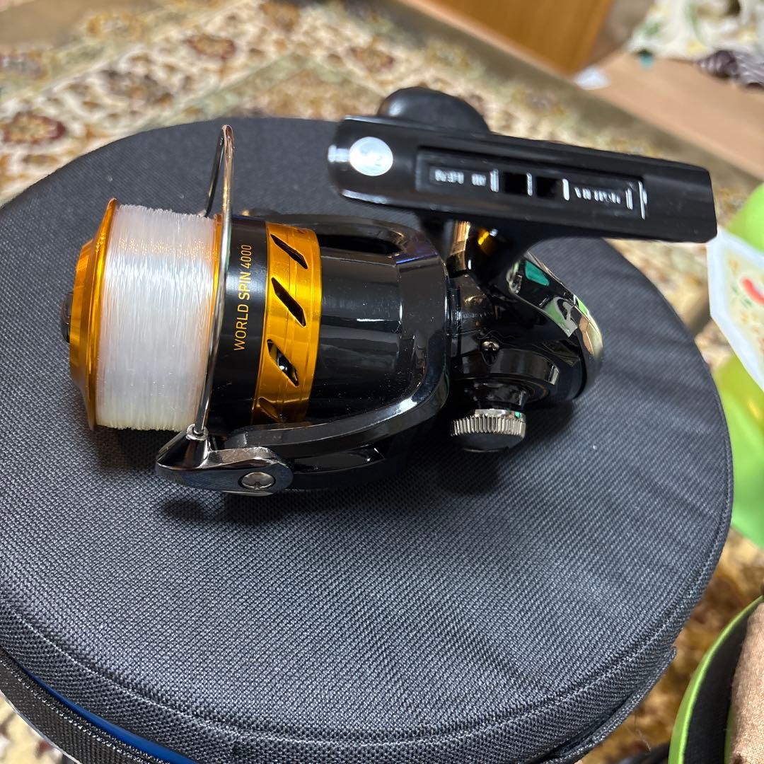 スピニングリール セット ダイワクロスキャスト4000qd 他4セット