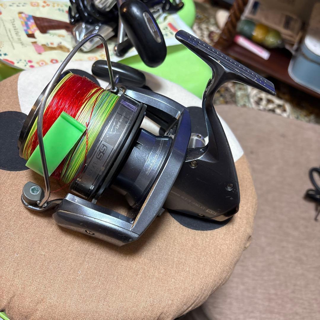 スピニングリール セット ダイワクロスキャスト4000qd 他4セット