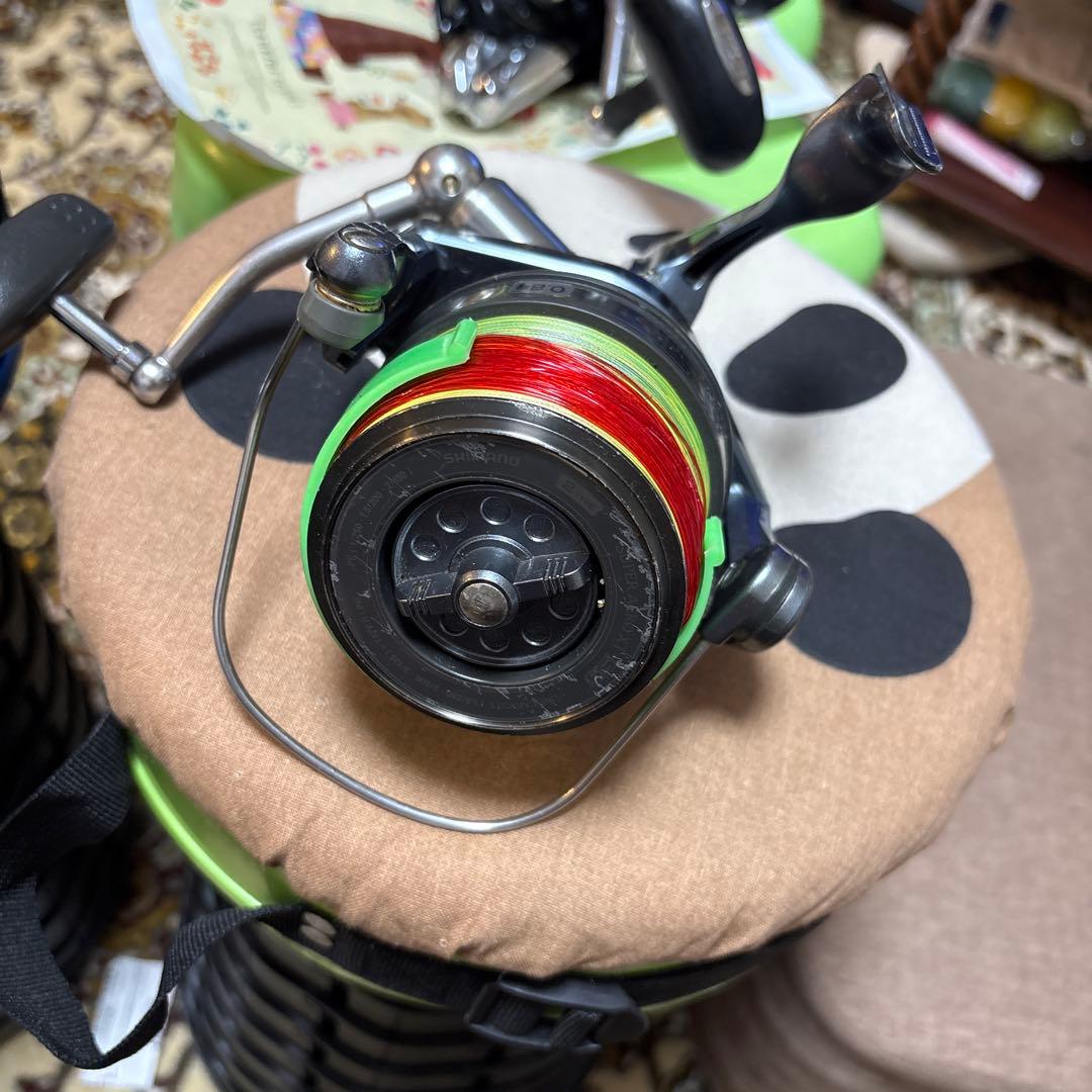 スピニングリール セット ダイワクロスキャスト4000qd 他4セット