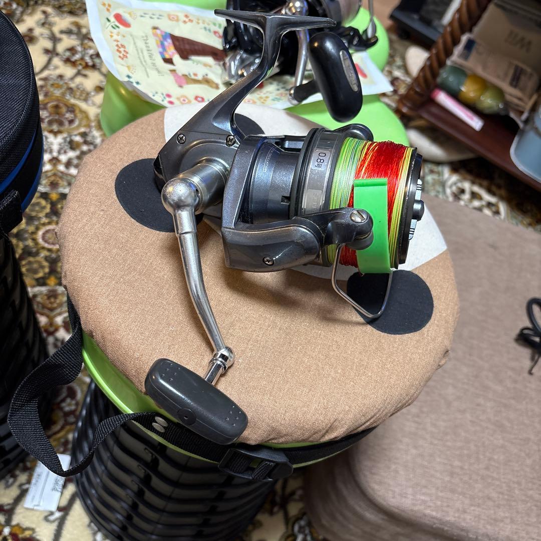 スピニングリール セット ダイワクロスキャスト4000qd 他4セット