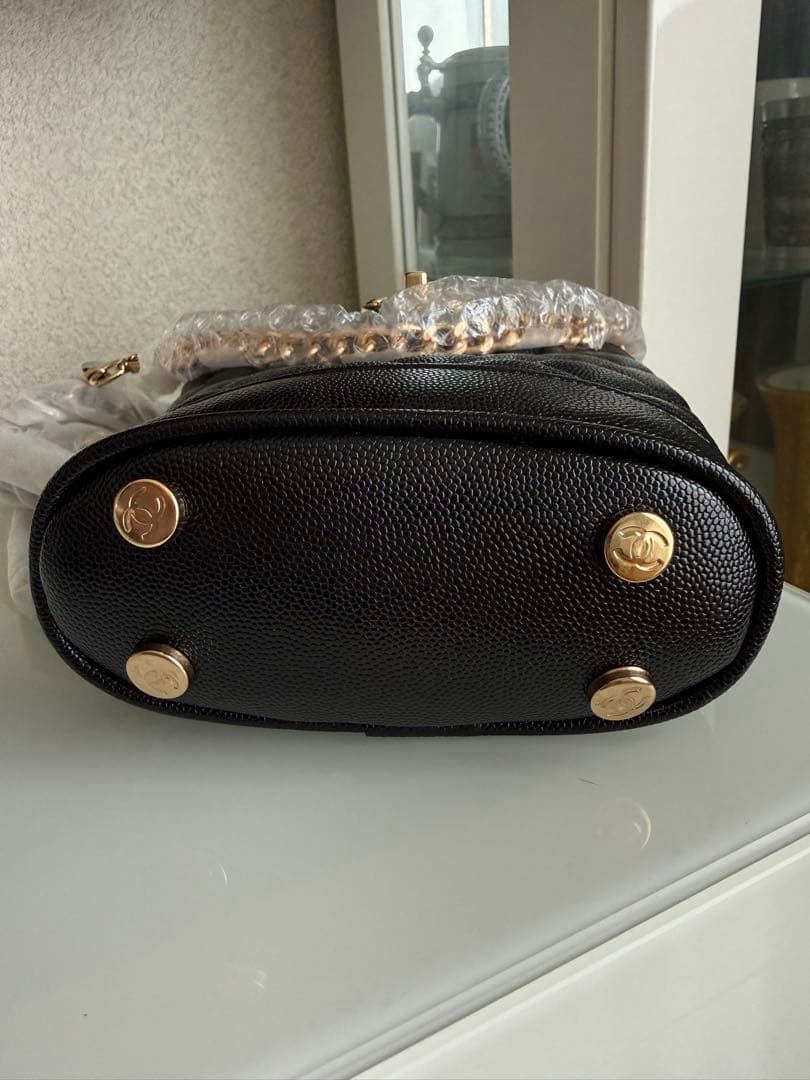 CHANEL CC ロゴブラック　ノベルティキルティングショルダーバッグ