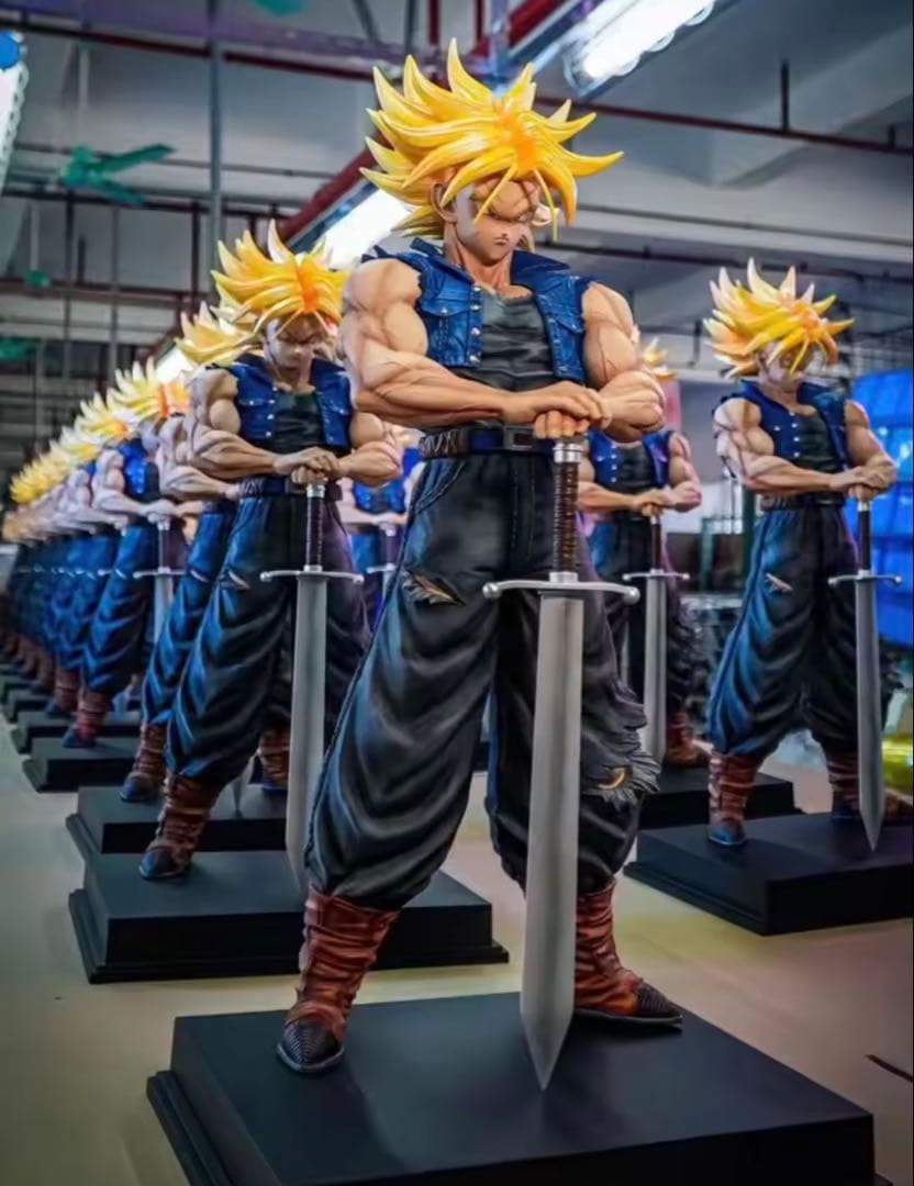ドラゴンボール　トランクス　フィギュア　ガレージキット　53cm