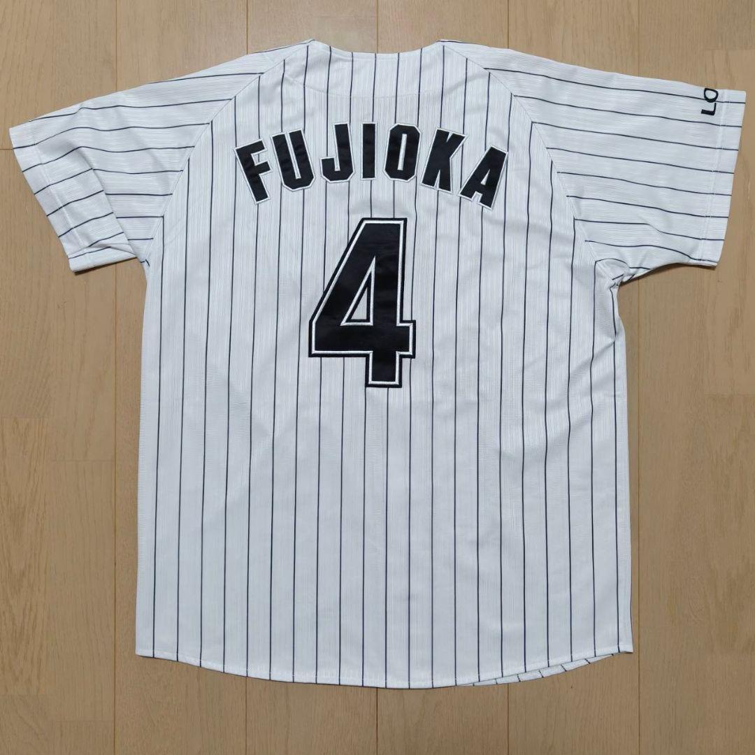 千葉ロッテマリーンズ 藤岡裕大 4番 ホームユニフォーム Mサイズ