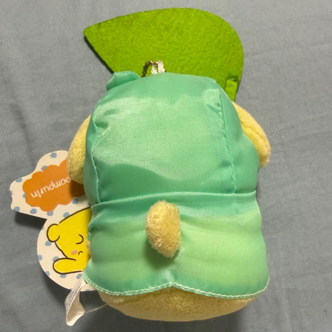 ポムポムプリンカフェ 雨の日 レインコート ポムポムプリン
