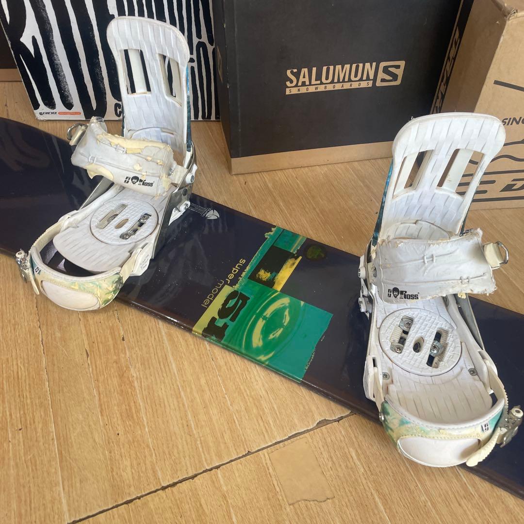 BURTON×FORUM　バートン　バインディング付スノーボードセット