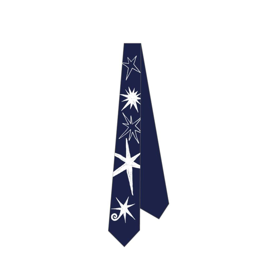 なとり 深海 The Abyss Printed tie ネクタイ