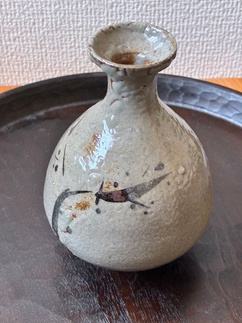 竹花正弘　絵唐津　徳利