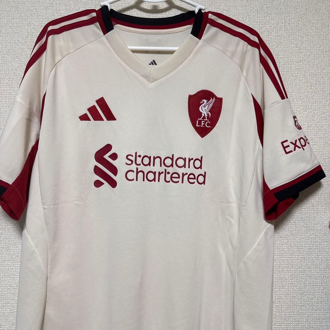 リヴァプール25-26アウェイユニフォーム　ファンダイク　サイズ2XL
