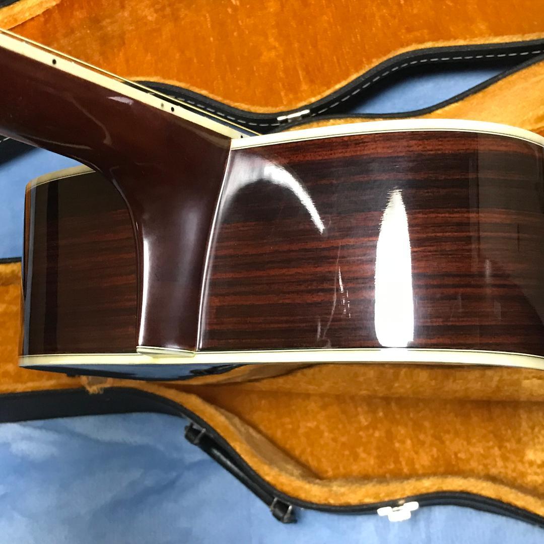 Morris W-35 アコースティックギター ハードケース付き 簡易調整済み