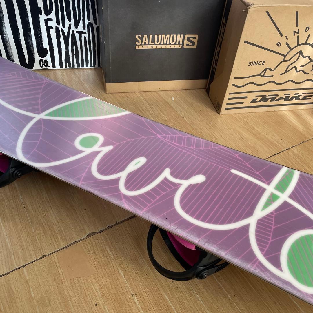 BURTON　バートン　希少130代　バインディング付　スノーボードセット