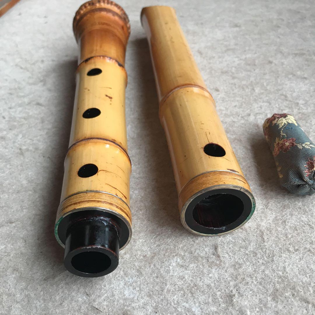 2 尺八　一尺七寸管　銘　昌香？昌齊？　値下げ