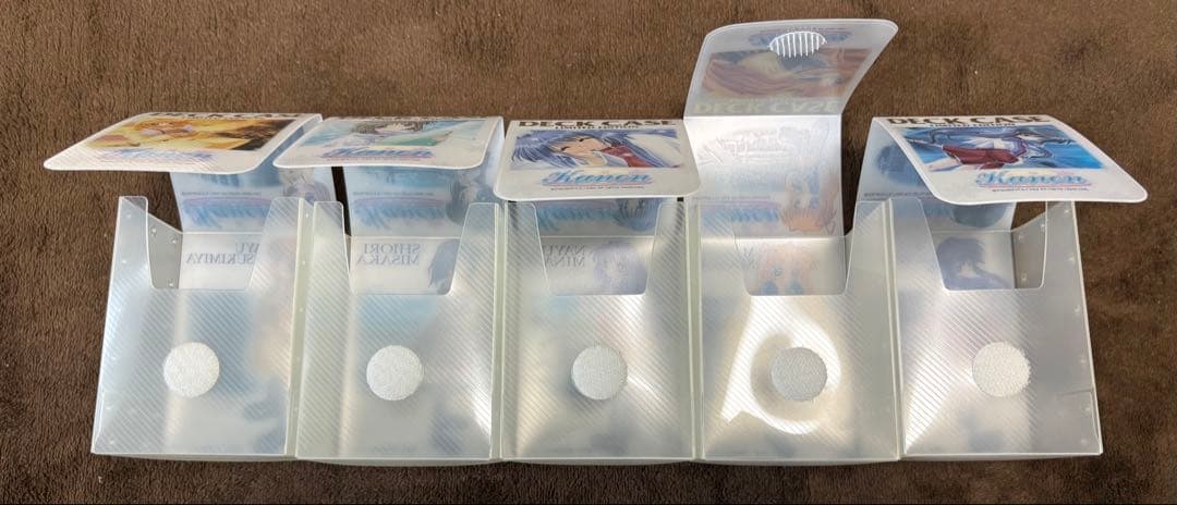 美品 超希少 Kanon デッキケース 5個セット key カノン 骨董品