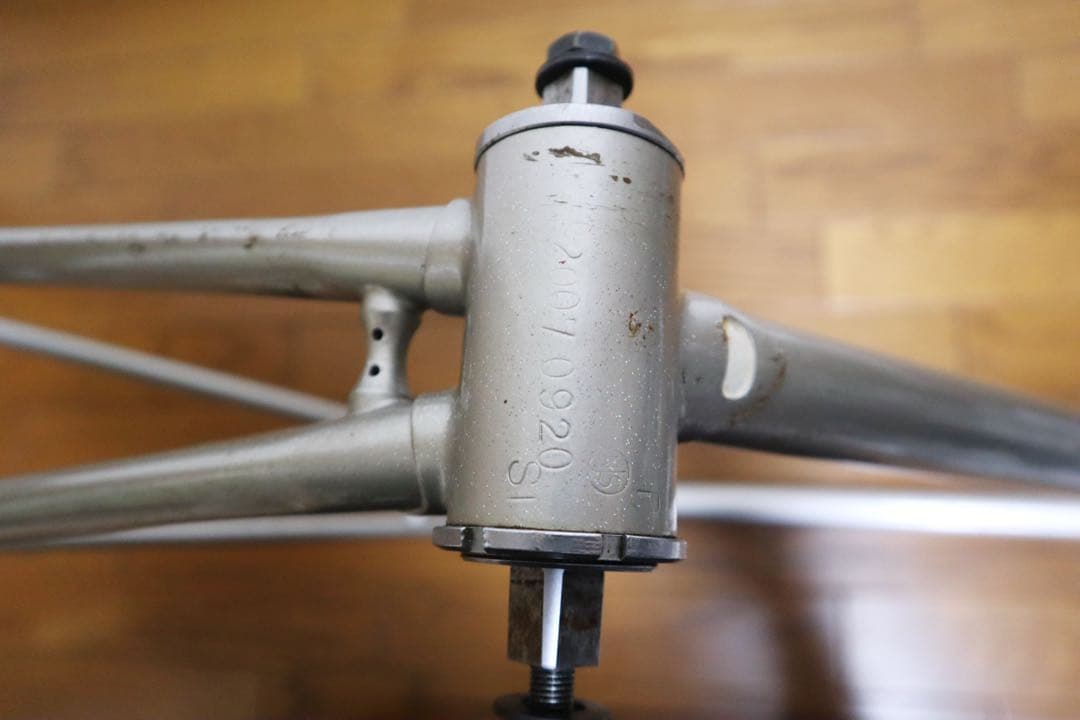 PELOTON プロトン　シルバー ラメ　ピストフレーム