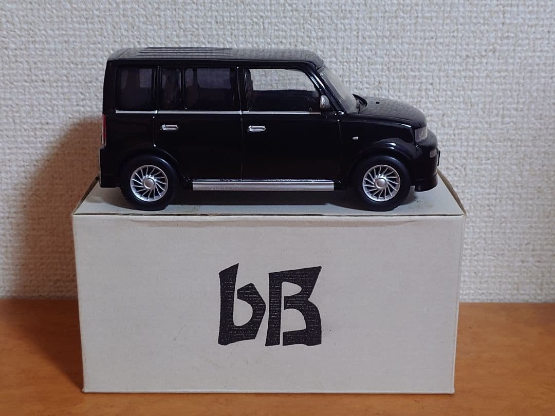 1/24 トヨタ bB 初代 カラーサンプル ミニカー ブラック 希少