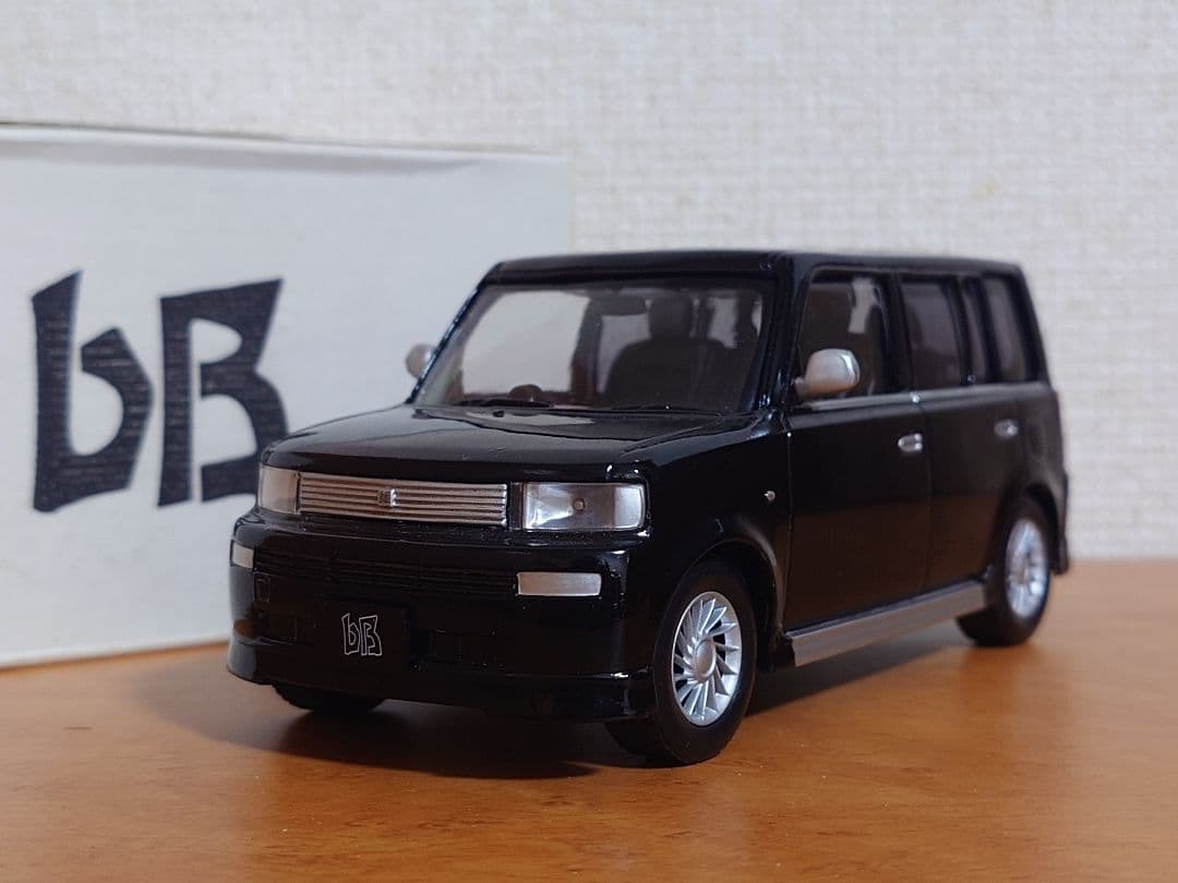 1/24 トヨタ bB 初代 カラーサンプル ミニカー ブラック 希少