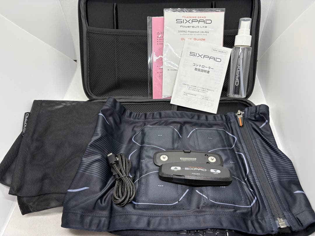 【三連休限定SALE】【極上美品】SIXPAD パワースーツアブズ S
