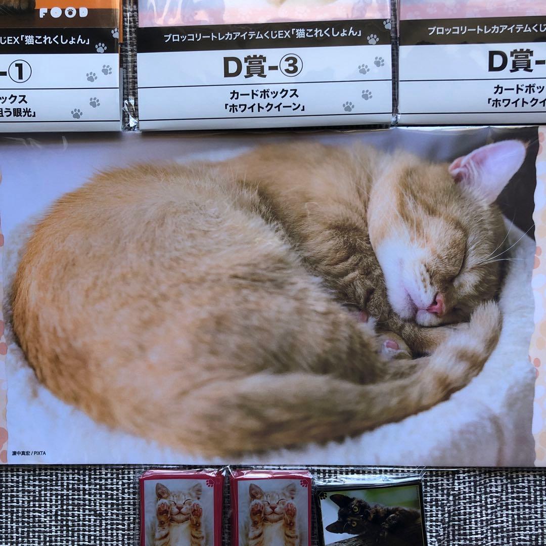 トレカサプライくじEX 猫これくしょんファイナルドロー賞 プレイマットおまけ付き