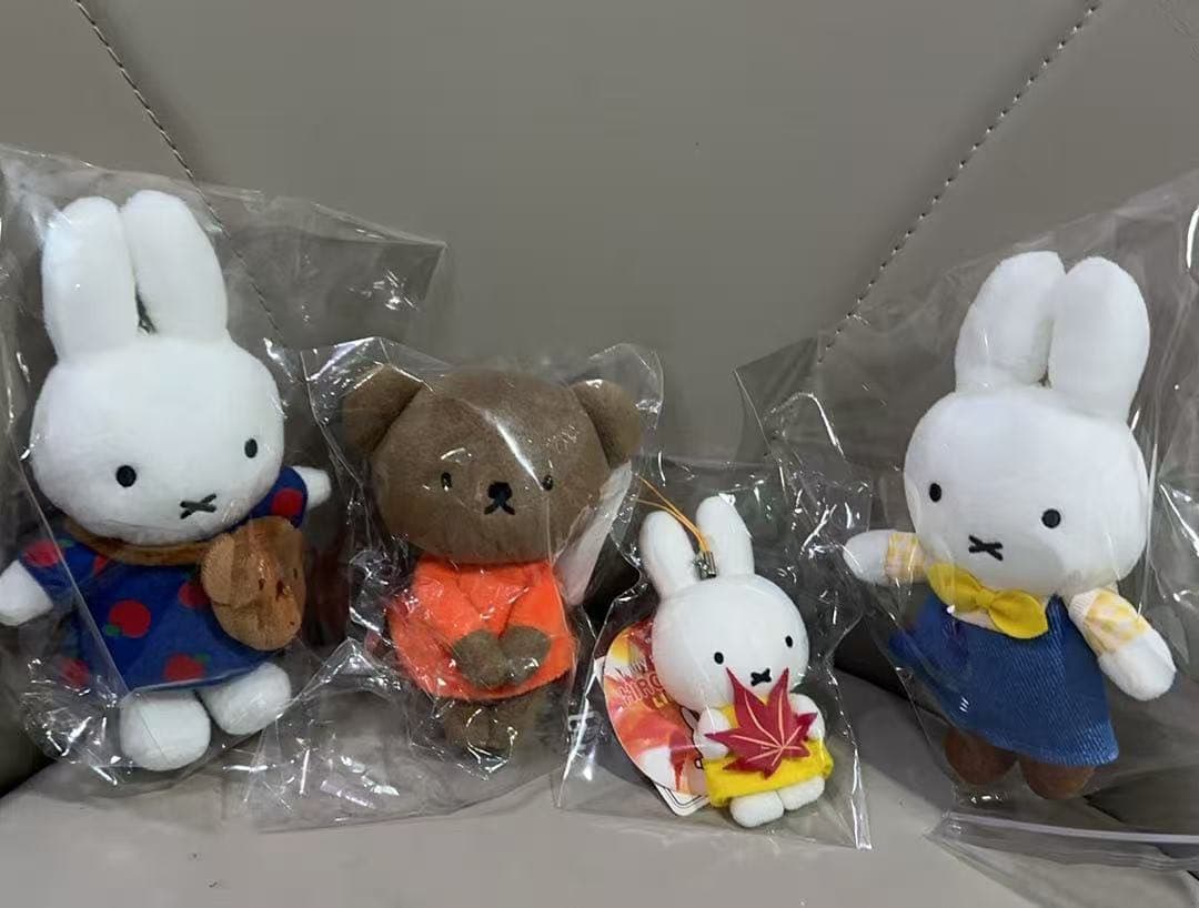 ミッフィー miffy and boris りんご マスコット 4点セット