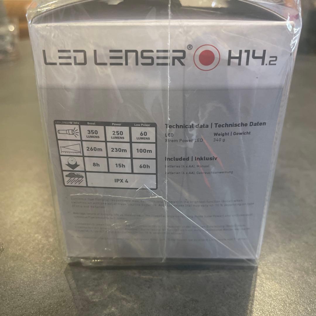 LED LENSER H14.2 ヘッドランプ