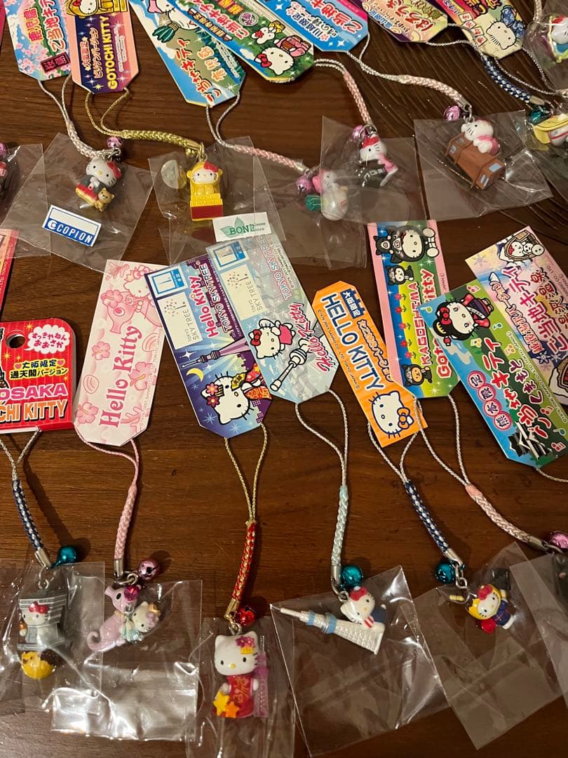 ハローキティ ご当地根付ストラップ