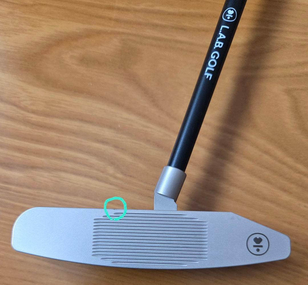 【美品】L.A.B. GOLF LINK.1 パター ヘッドカバー付き