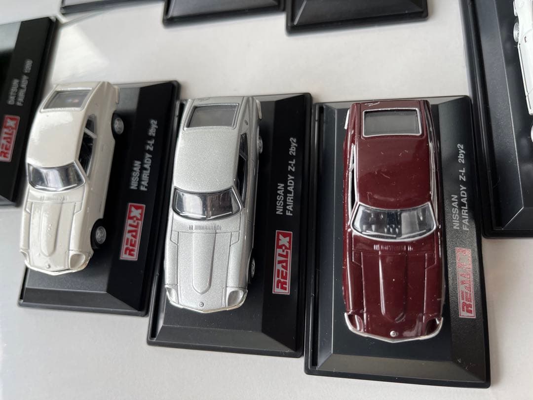 REAL-X 1/72 FAIRLADY Z ミニカー　Z31 他　21種