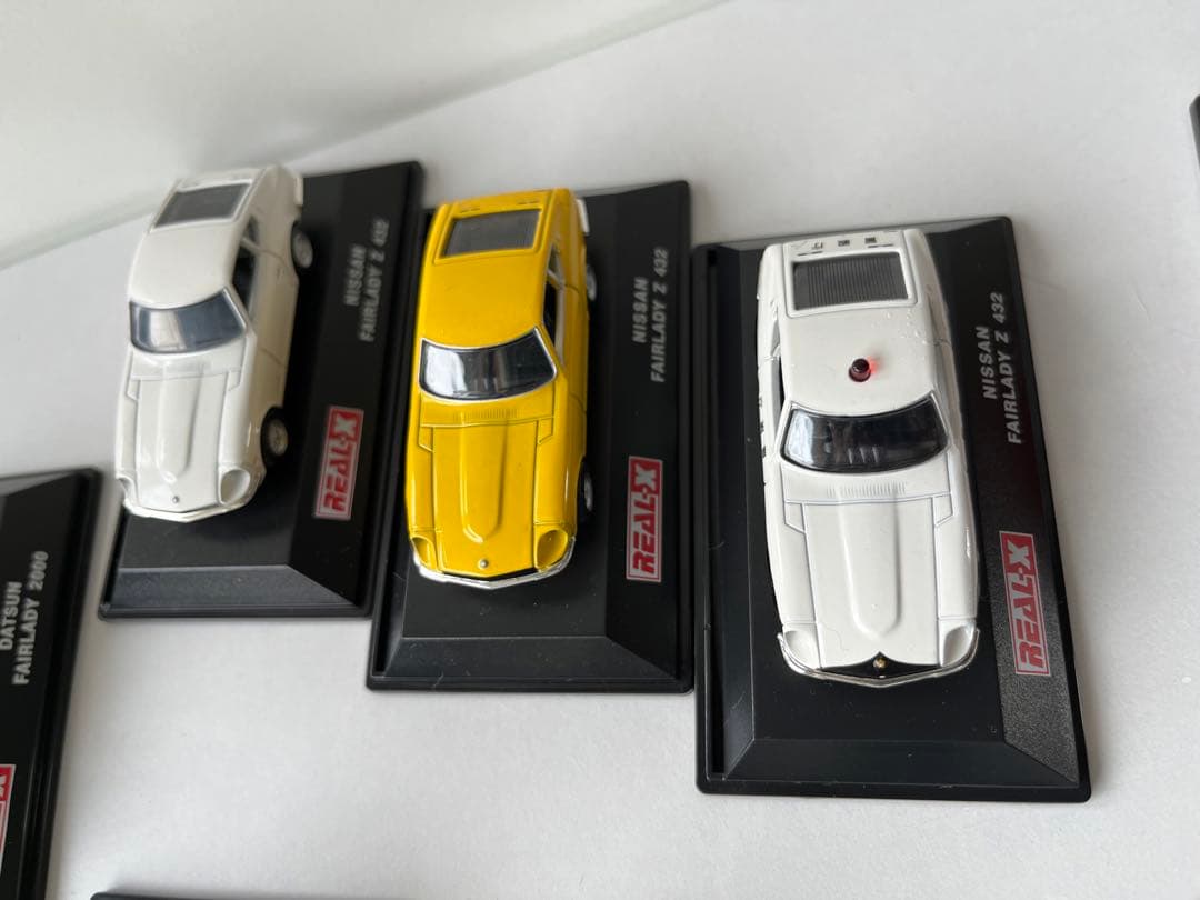 REAL-X 1/72 FAIRLADY Z ミニカー　Z31 他　21種