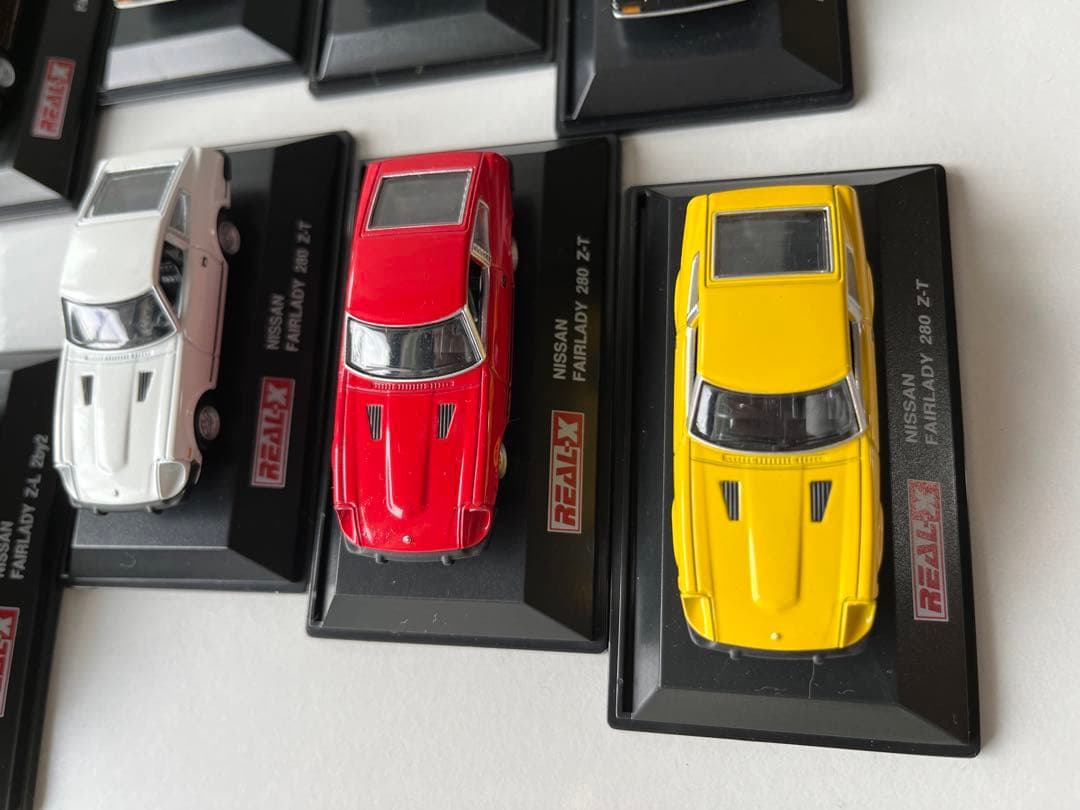 REAL-X 1/72 FAIRLADY Z ミニカー　Z31 他　21種