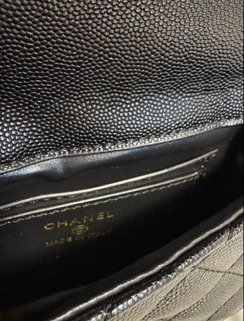CHANEL ノベルティ キルティングチェーンバッグ