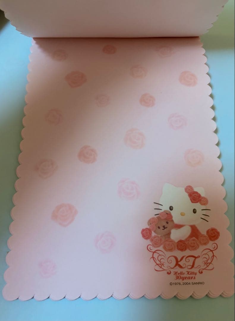 ハローキティ　30周年　26周年　メモ帳　平成レトロ　サンリオ Sanrio