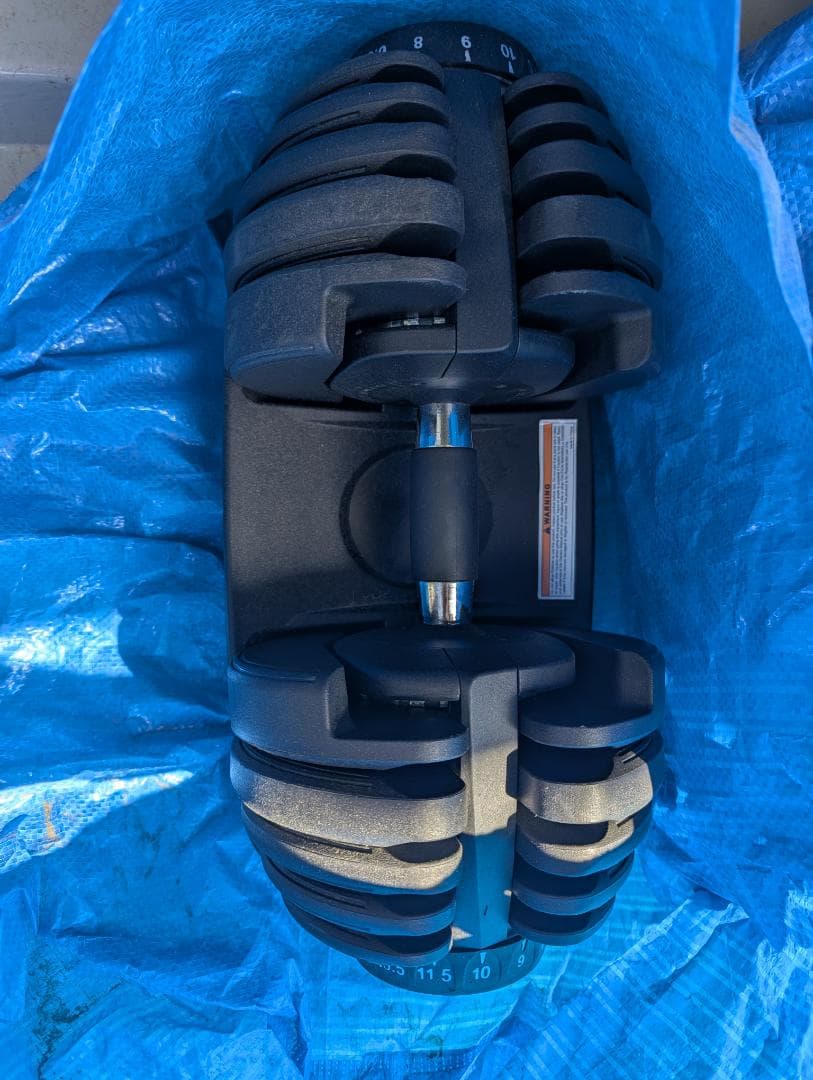 可変式ダンベル 24kg ほぼ未使用 直接引取可 光が丘