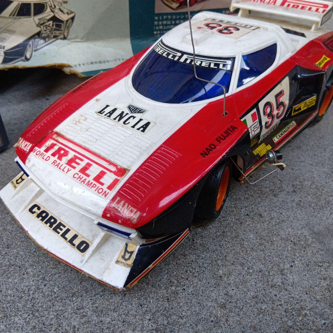 昭和レトロ　ランチアストラトス　ラジコン　 1/16 デジタルプロポ